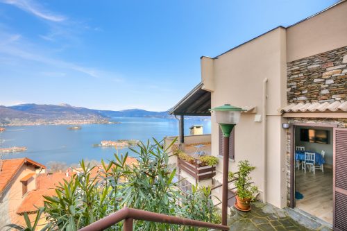 Lake Maggiore View Terrace Over The Borromean Islands