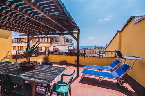 Ca Moretto Sea-View Terrace Apartment in Sanremo