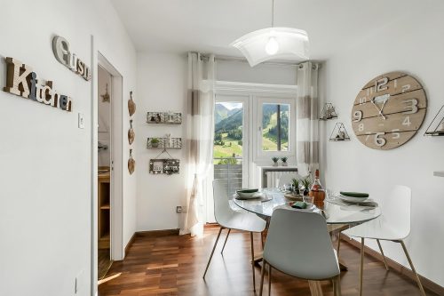 Studio Blue Petit with Mountain Balcony Views