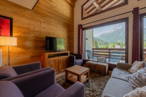 l'Ours Bleu A35 Ski-In at Vallorcine| Shared Pool, Gym & Wellness