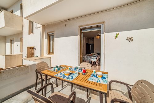 La Casa Del Lido 1 in Ugento with Balcony
