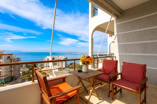 Vlora Sunset Apartment /w Balcony & Sea View