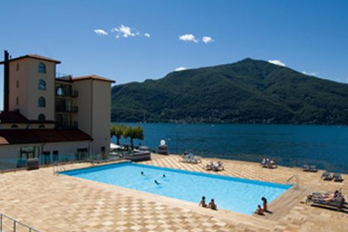 Vista di Maccagno Fantastico: View, Pool & Balcony