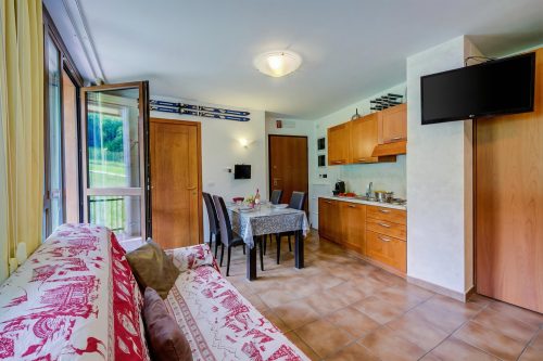 La Marmotta Ski in/ski out - Studio with Terrace