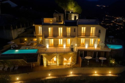 Villa Relais Le Torri in Verici in Pool and View