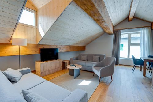 Residenza Montana Loft 401 Modern Alpine Stay in San Bernardino | Ski, Hiking & Nature