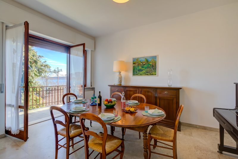Blooming Villa Cos with Garden and Lake View