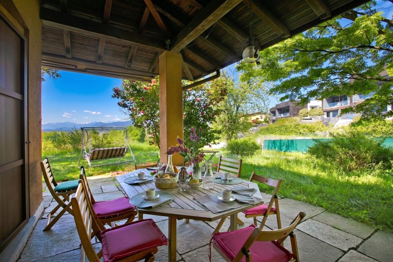 Three Lakes Villa Varese - Garden and Parking