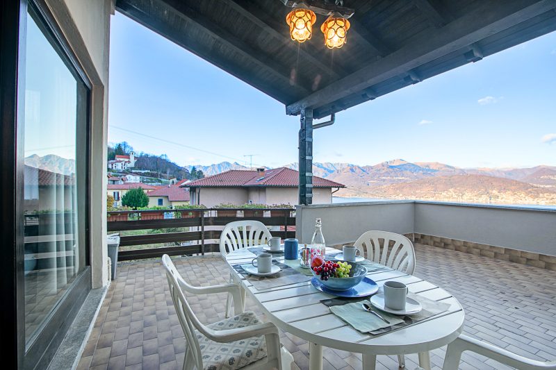 Lake Maggiore View Terrace Over The Borromean Islands