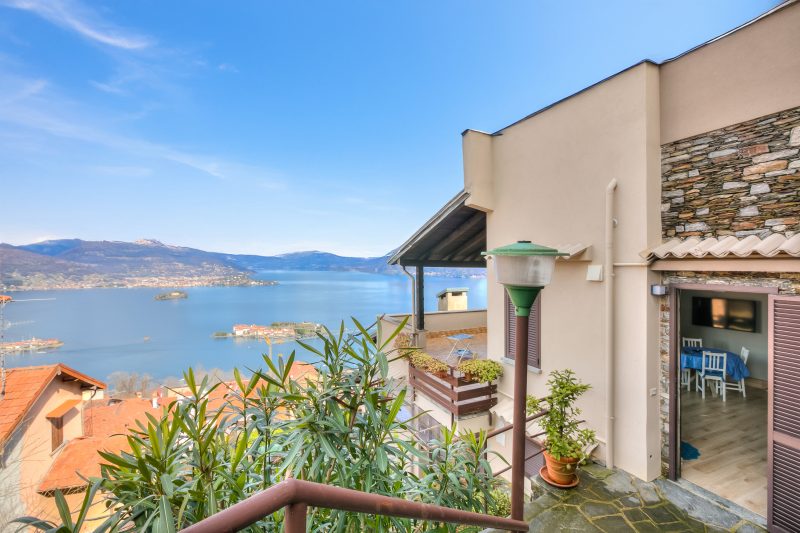 Lake Maggiore View Terrace Over The Borromean Islands