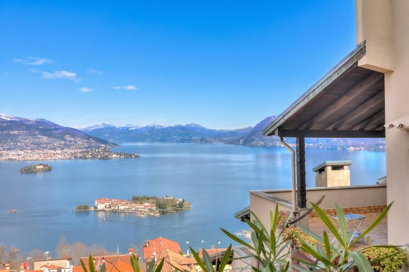 Lake Maggiore View Terrace Over The Borromean Islands