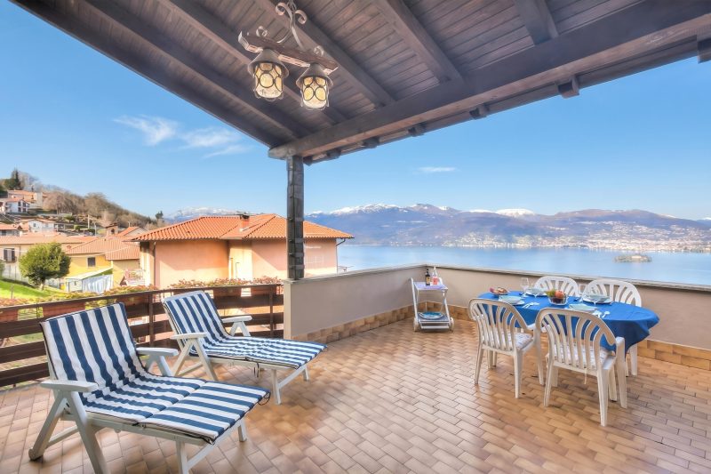 Lake Maggiore View Terrace Over The Borromean Islands