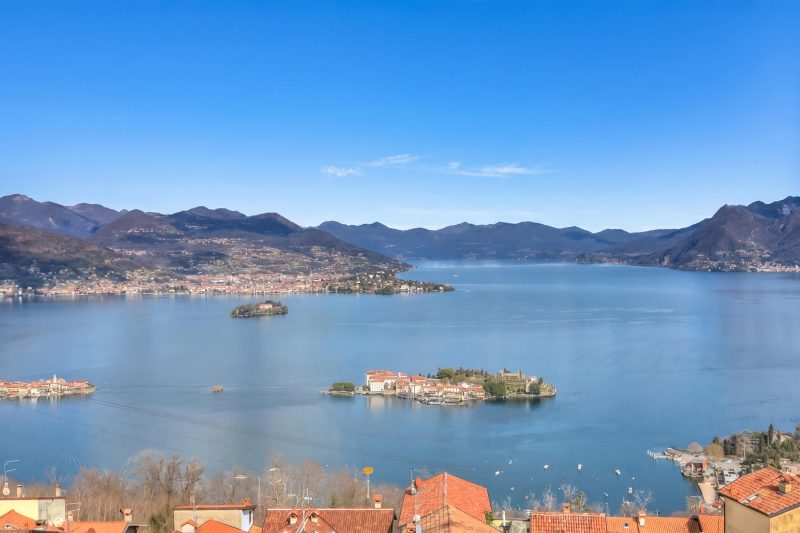 Lake Maggiore View Terrace Over The Borromean Islands