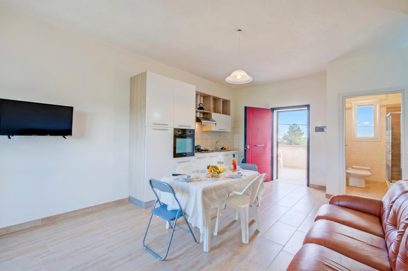 Le Bianche Apt 3 - terrace near the Sea