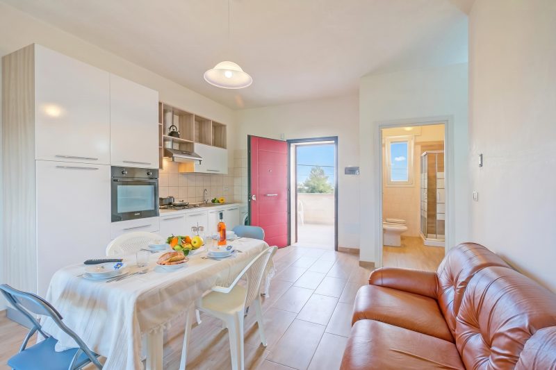 Le Bianche Apt 3 - terrace near the Sea