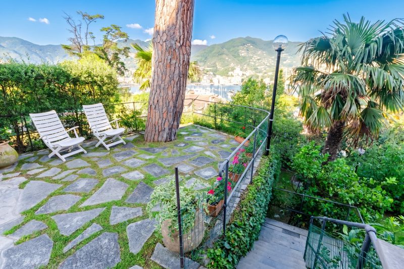 Villa Bianca with View Terrace in Rapallo