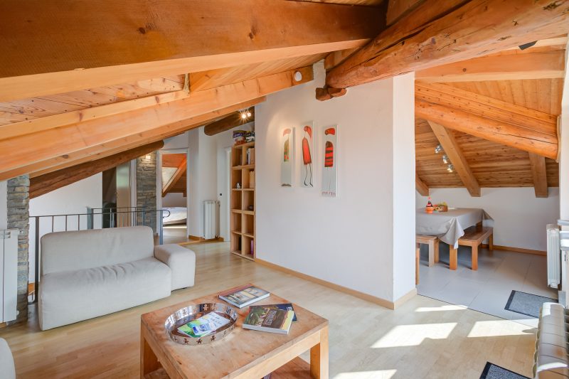 Sunny Penthouse with Mountain View