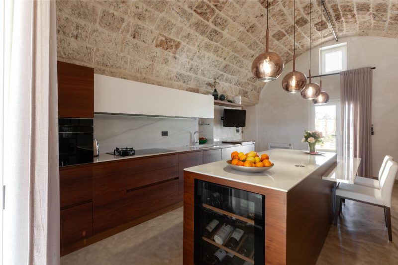 Masseria Misocampo Tirì with Garden, AC, Parking