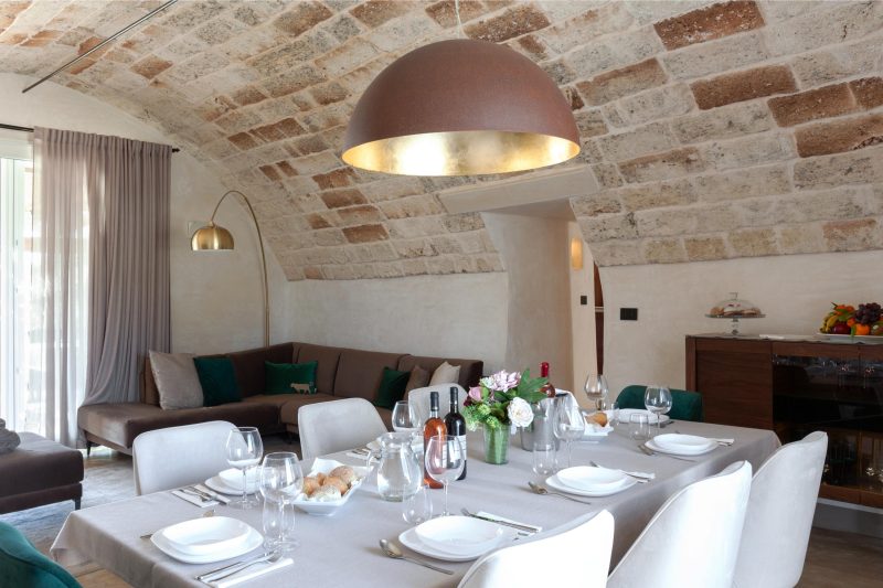 Masseria Misocampo Tirì with Garden, AC, Parking