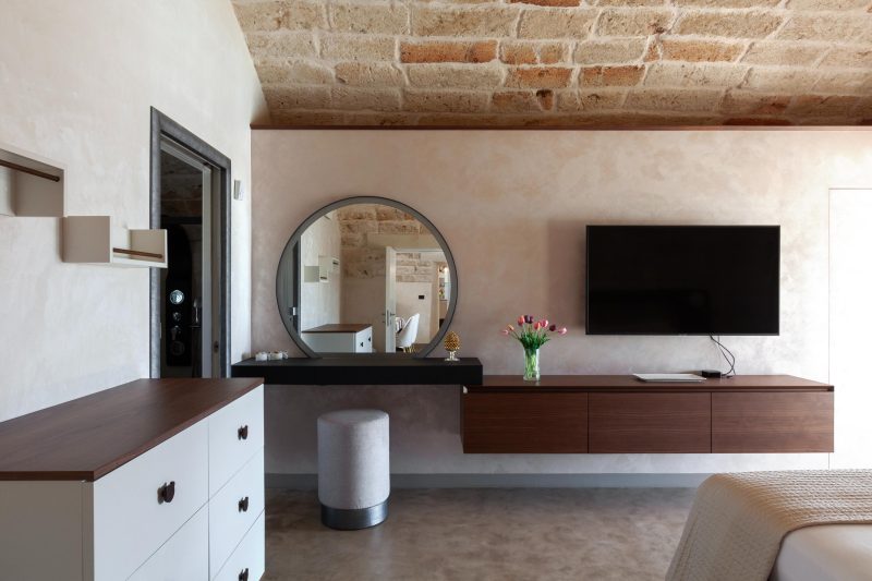 Masseria Misocampo Tirì with Garden, AC, Parking