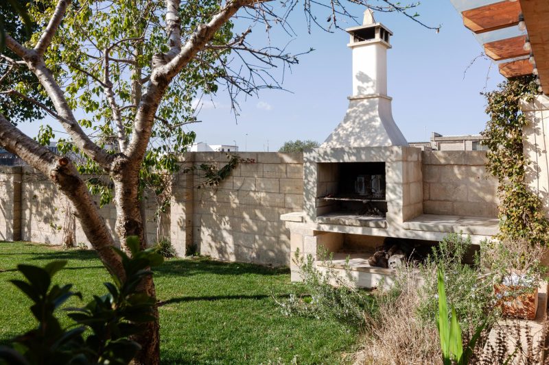 Masseria Misocampo Tirì with Garden, AC, Parking