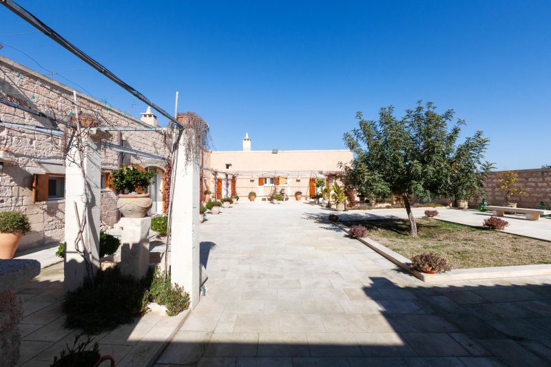 Masseria Misocampo Tirì with Garden, AC, Parking