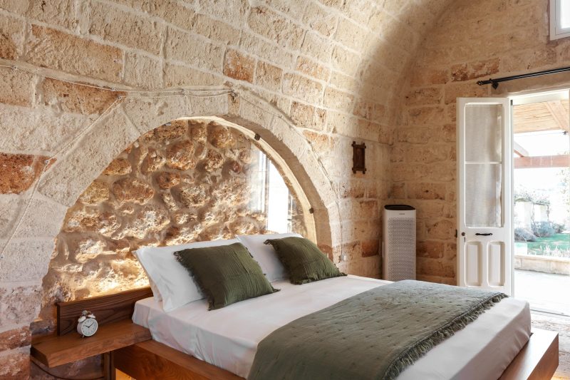 Masseria Misocampo Tirì with Garden, AC, Parking