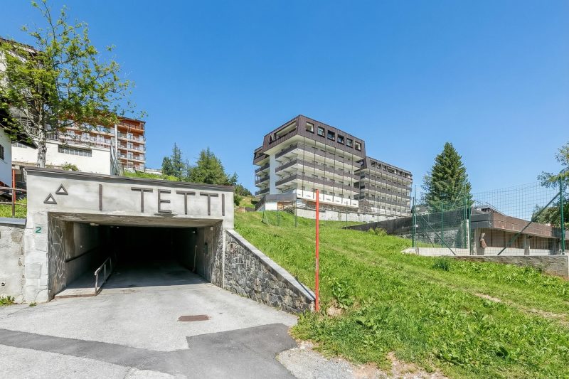 Studio Blue Petit with Mountain Balcony Views