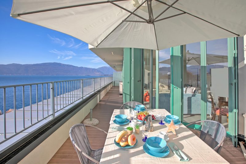 Sogno Sul Lago, Lakefront Balcony