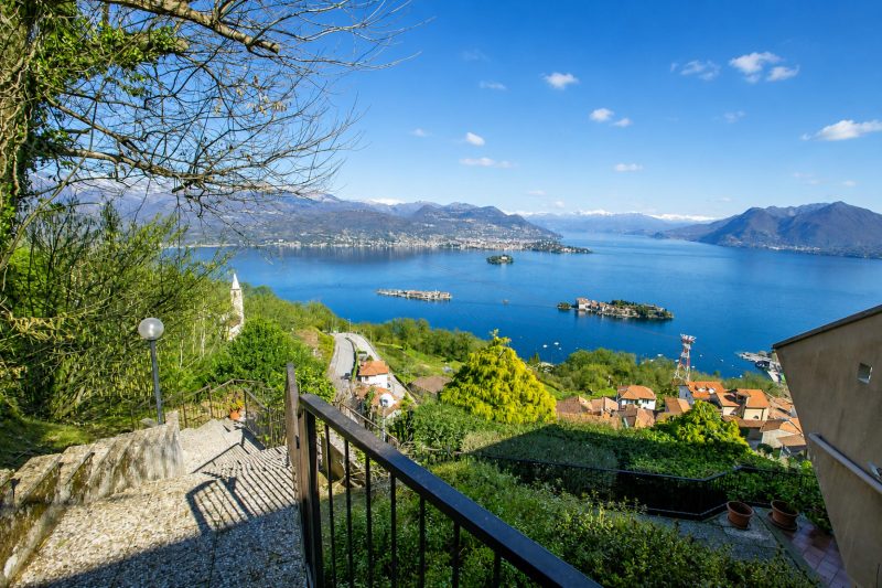 Isola Bella: Lake Maggiore view Terrace in Stresa