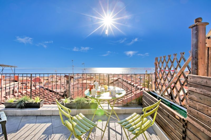 Un Terrazzo Nella Pigna, Sea-View Terrace