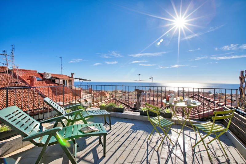Un Terrazzo Nella Pigna, Sea-View Terrace