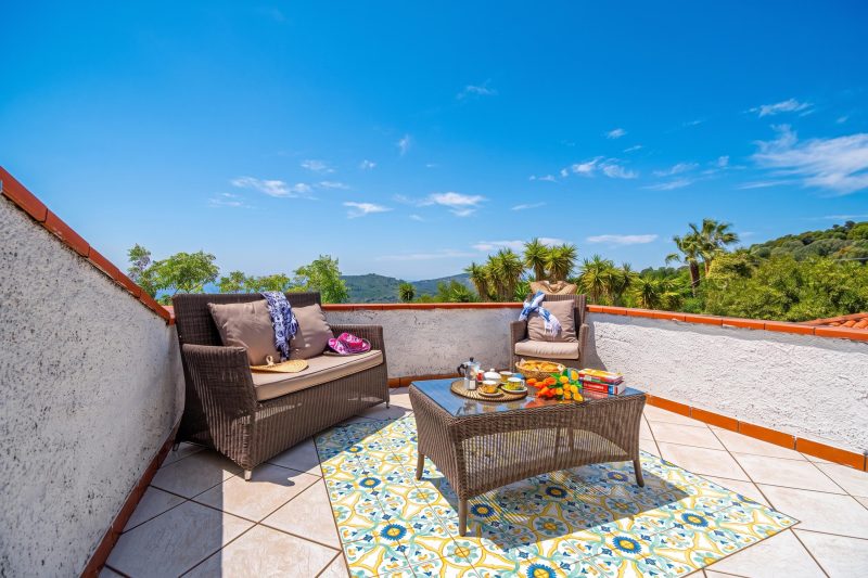 Villa Maria Luisa vista mare, Palinuro