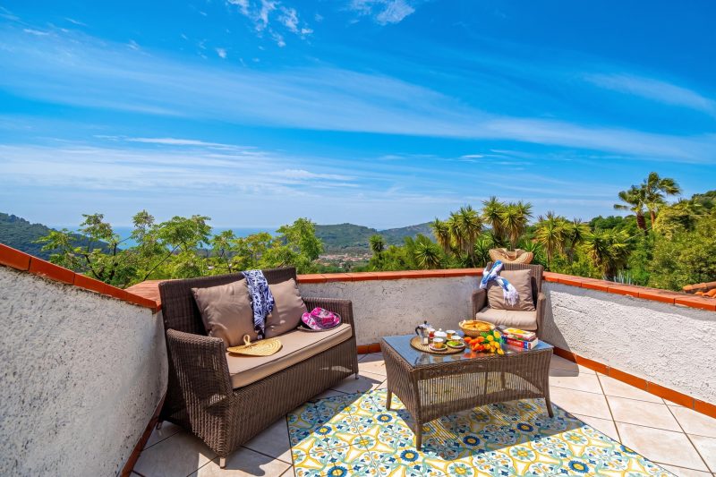 Villa Maria Luisa vista mare, Palinuro