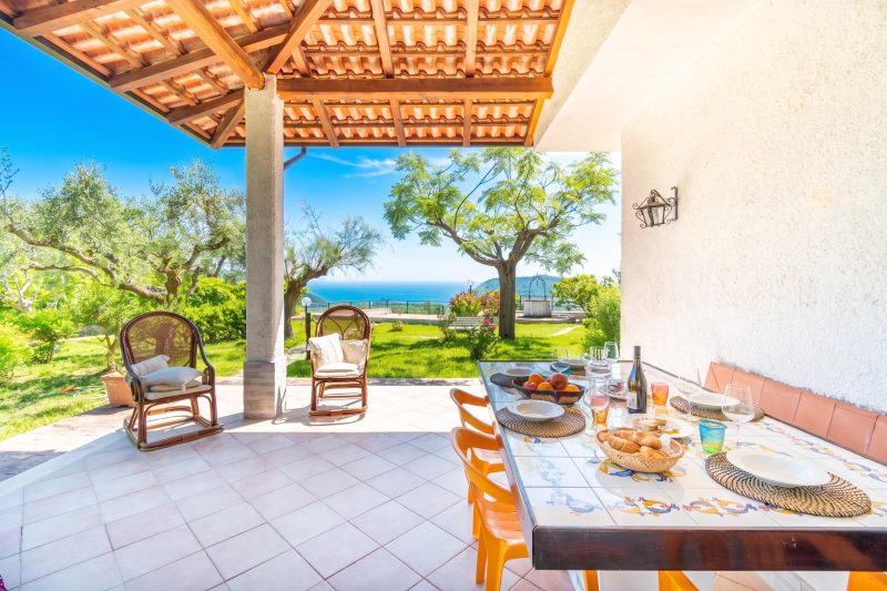 Villa Maria Luisa vista mare, Palinuro