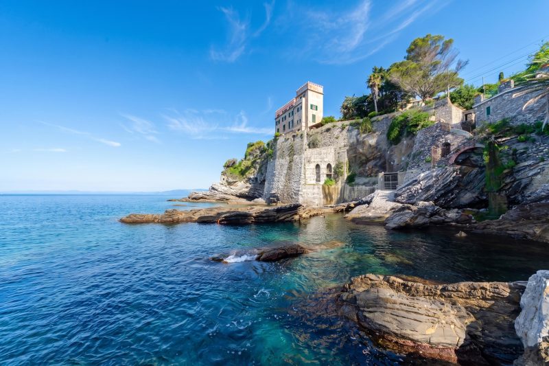 Wonderful Villa with Sea View Terrace In Mulinetti