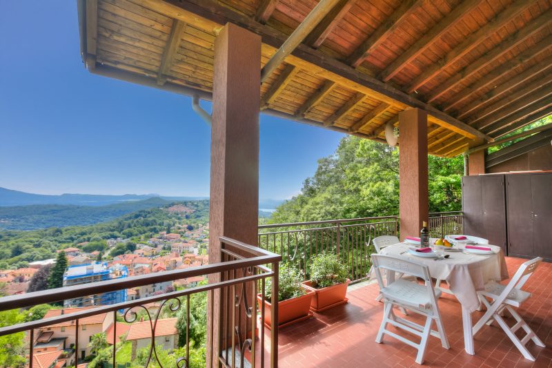 Il Vecchio Faggio: Lake Maggiore view Terrace