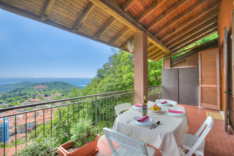 Il Vecchio Faggio: Lake Maggiore view Terrace