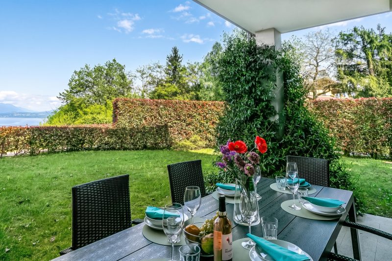 Aquavista Pool and Lake Maggiore View