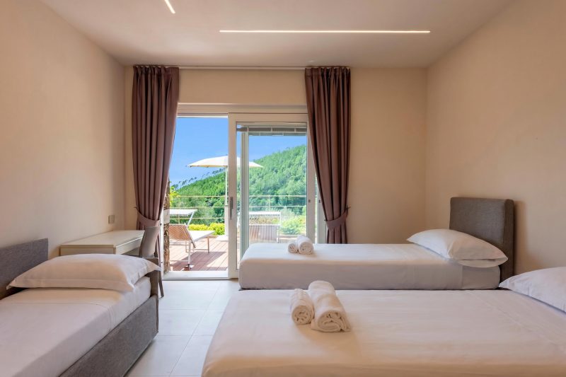Villa Relais Le Torri in Verici in Pool and View