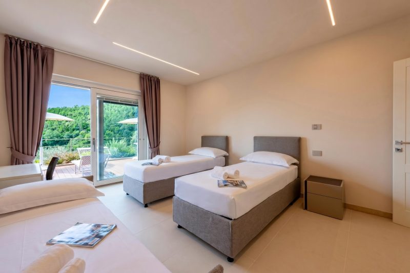 Villa Relais Le Torri in Verici in Pool and View