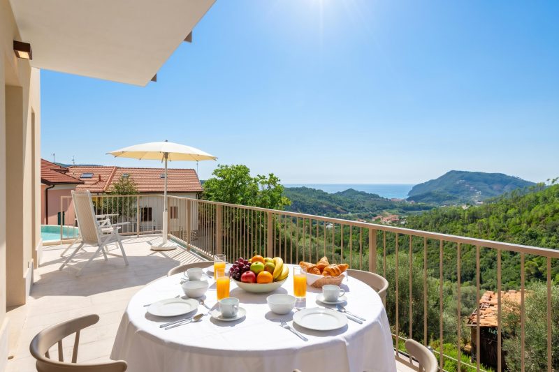 Villa Relais Le Torri in Verici in Pool and View