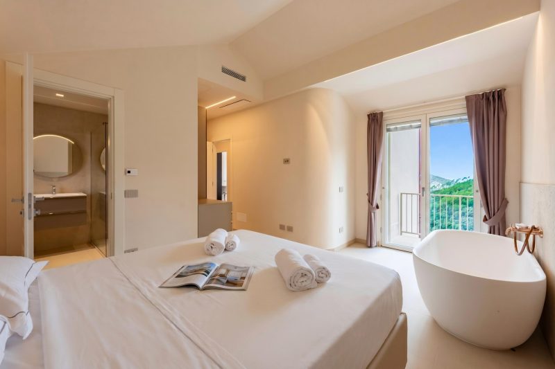 Villa Relais Le Torri in Verici in Pool and View