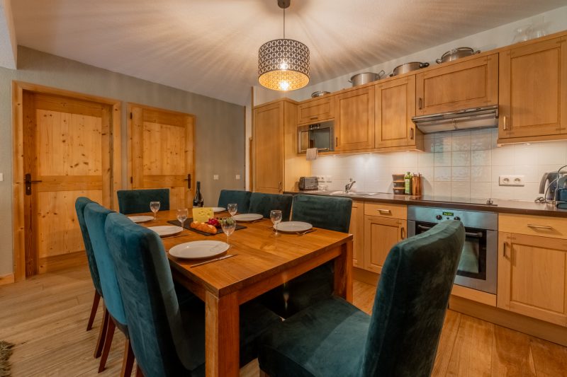 l'Ours Bleu B13 Ski-In at Vallorcine| Shared Pool, Gym & Wellness