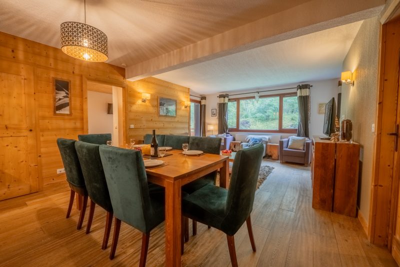 l'Ours Bleu B13 Ski-In at Vallorcine| Shared Pool, Gym & Wellness