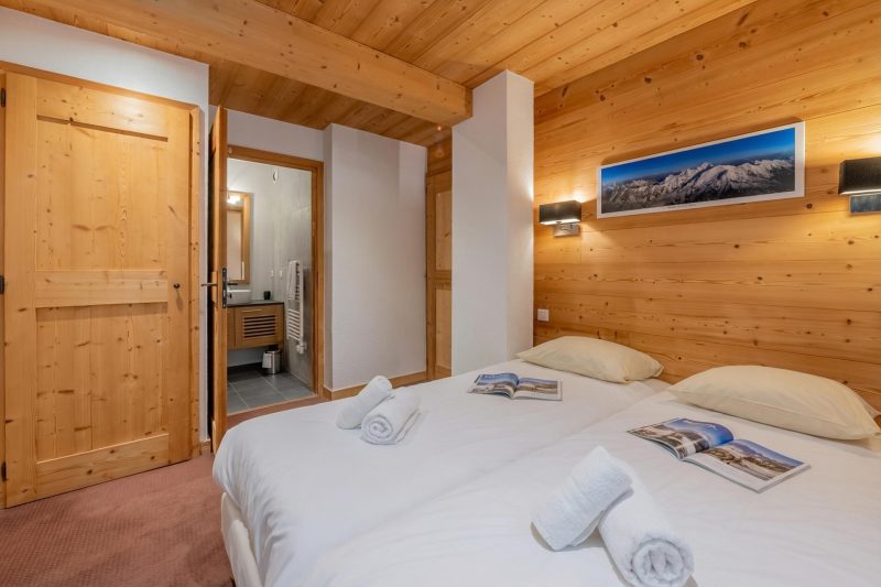 l'Ours Bleu B13 Ski-In at Vallorcine| Shared Pool, Gym & Wellness