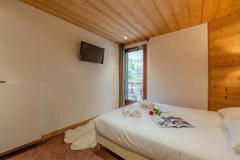 l'Ours Bleu B13 Ski-In at Vallorcine| Shared Pool, Gym & Wellness