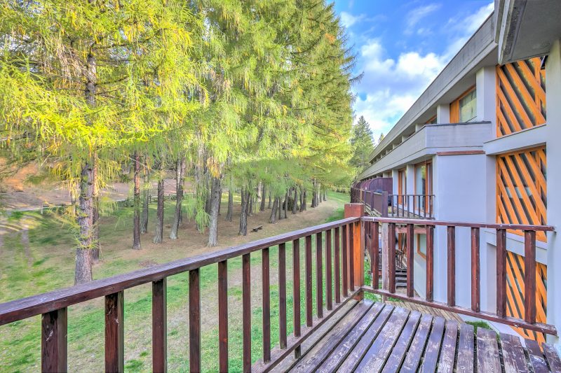 Studio La Finestra Sulle Piste with Balcony and Garage