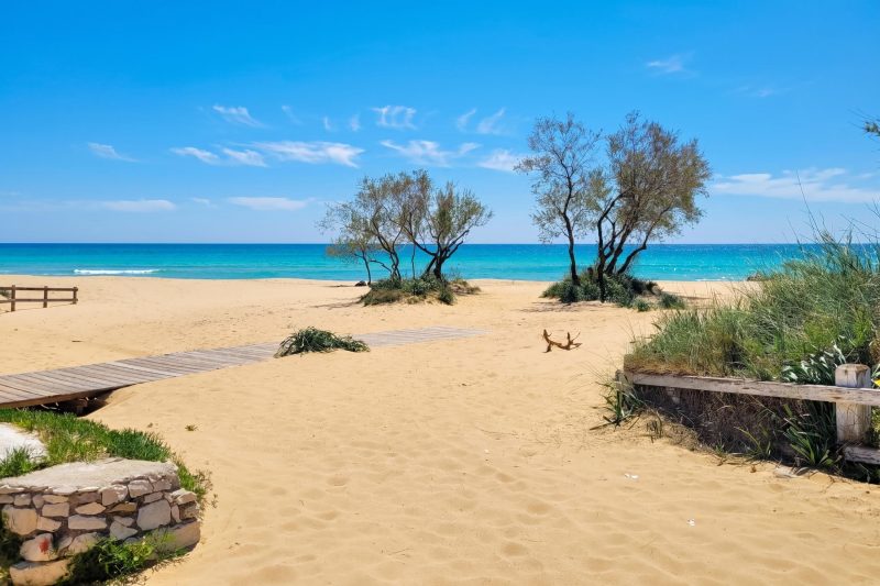 Villa Pescoluse with Private Pool and Sea View