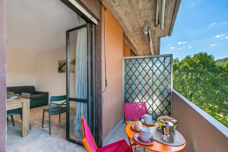 La Dolce Laveno, Balcony Apartment with A/C